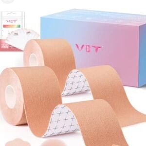 VBT Nipple Cover Kit, nipple covers, boob tape, and breast tape New Seamless Bra